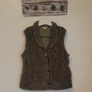 Cozy Brown Wool Vest